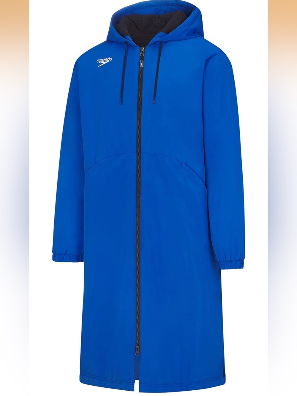 Speedo Unisex Adult Parka Jacket Fleece Lined Royal Blue